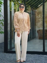 خرید قیمت شومیز مجلسی قلاب بافی